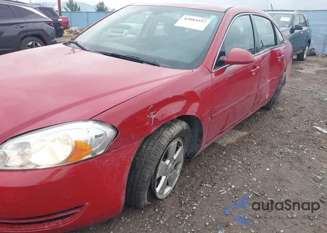 2008 Chevrolet Impala Lt из США, поврежденный, VIN 2G1WT58N889142282
